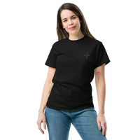 SL/SR Shirt in Schwarz mit SL/SR-Fadenkreuz – Ansicht 3