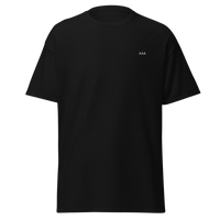 AAA Shirt in Schwarz mit AAA-Motiv – Frontansicht